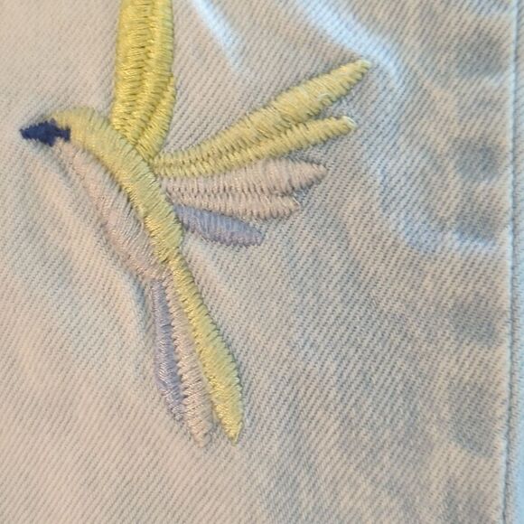 Gap Disney Princess Girls  embroidered jeans size 14 - Picture 7 of 12